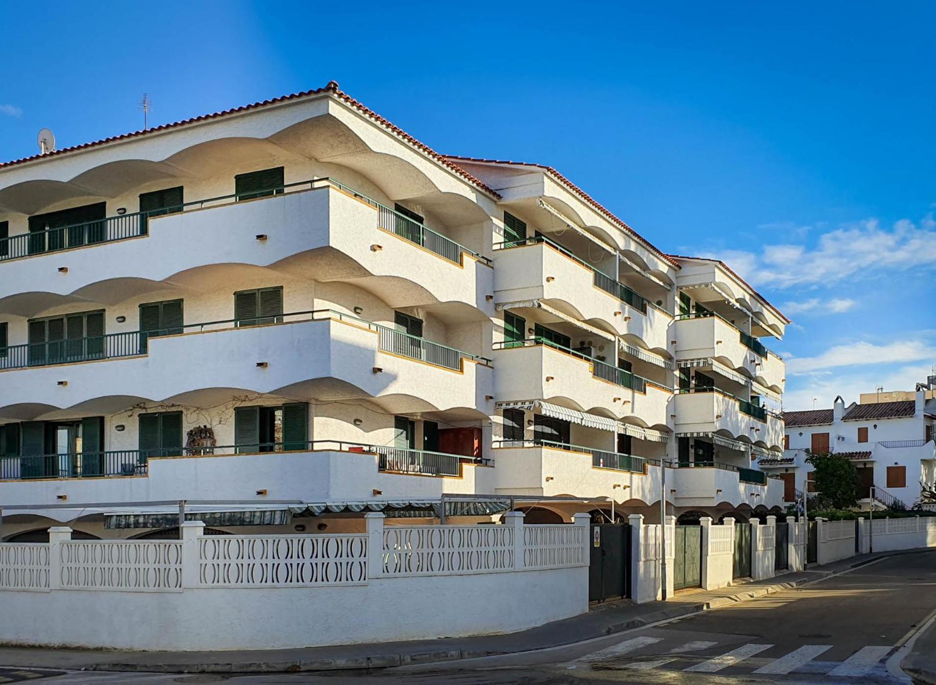 托里代巴拉At044 Cerca De La Playa, Con Piscina Y Airco公寓 外观 照片